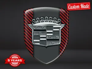 Cadillac Adesivi Parabrezza su Misura Max Durevoli Pro Stile ST
